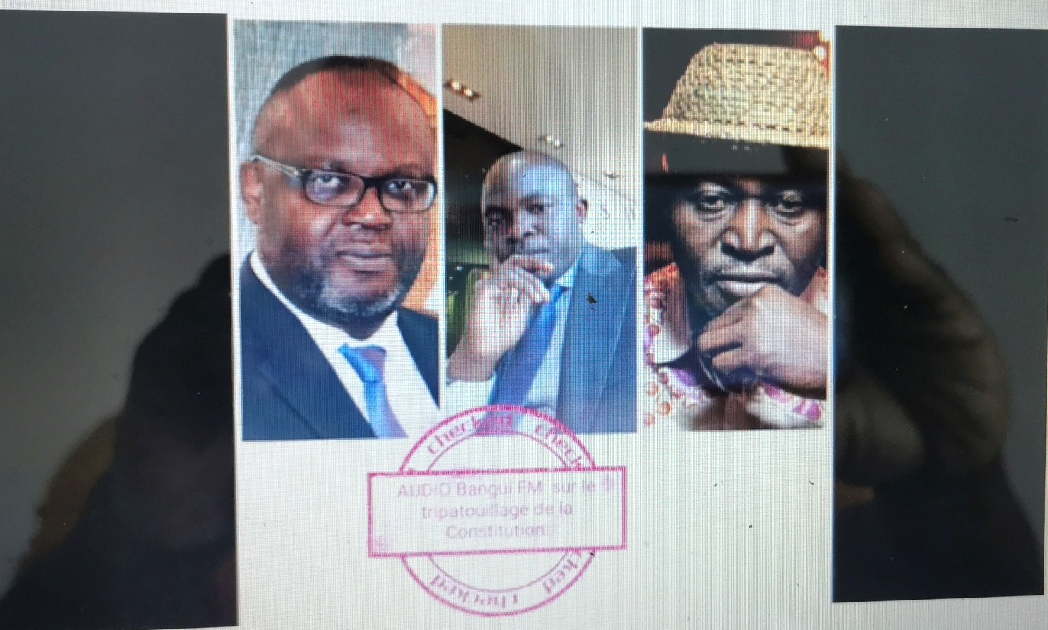 Centrafrique : Bangui FM AUDIO – RCA : débat sur le tripatouillage de la Constitution avec le Pr Jean – François Akandji-Kombé et  Vincent Mambachaka